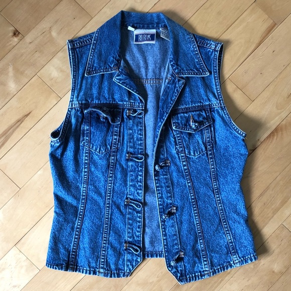 Vintage Denim Vest - Picture 1 of 4